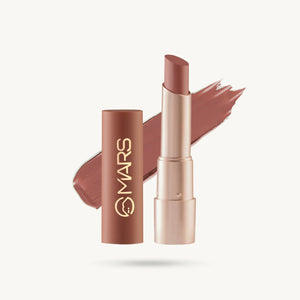 MARS Creamy Matte Lipstick Shade 12 Khoobsurat Kuchipudi - Soft Peachy Nude Matte Lipstick - Pink Flash BD
