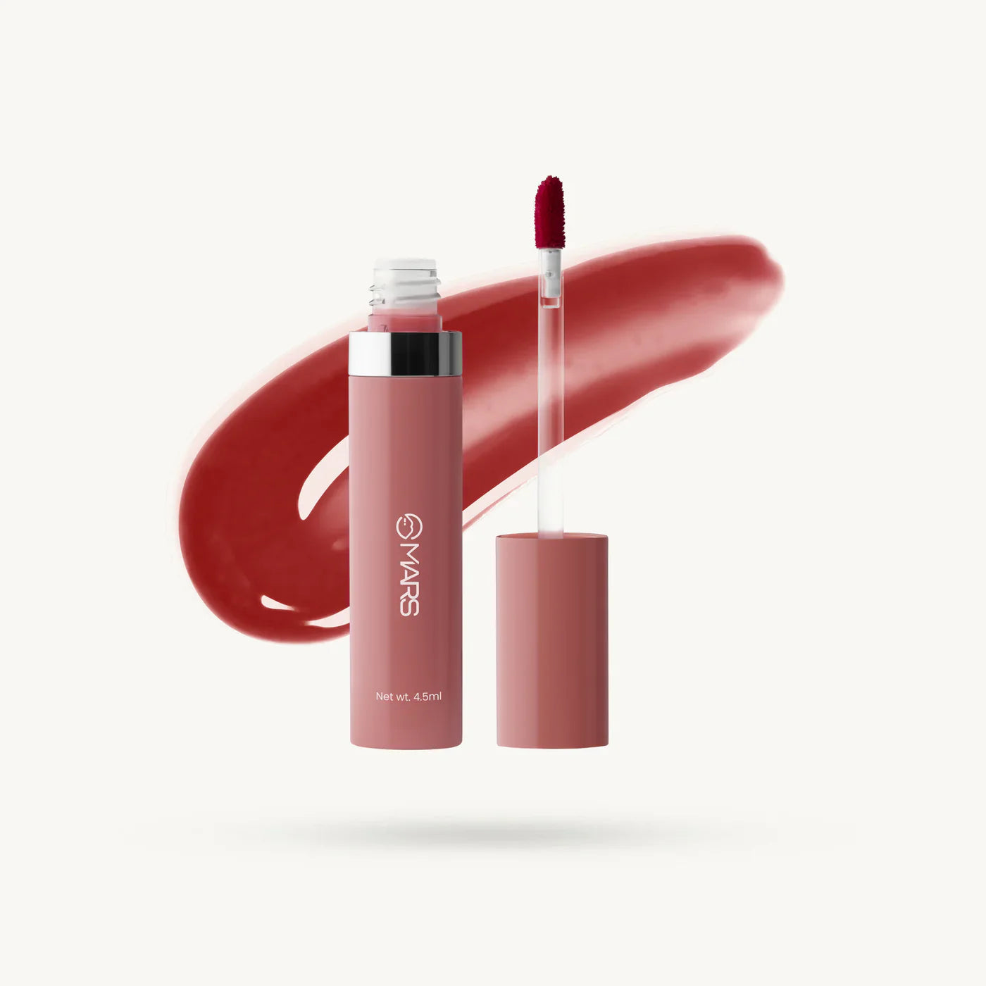 MARS Drip Lip Mist Shade 05 Cranberry Drip - Deep Red Glossy Lip Tint - Pink Flash BD