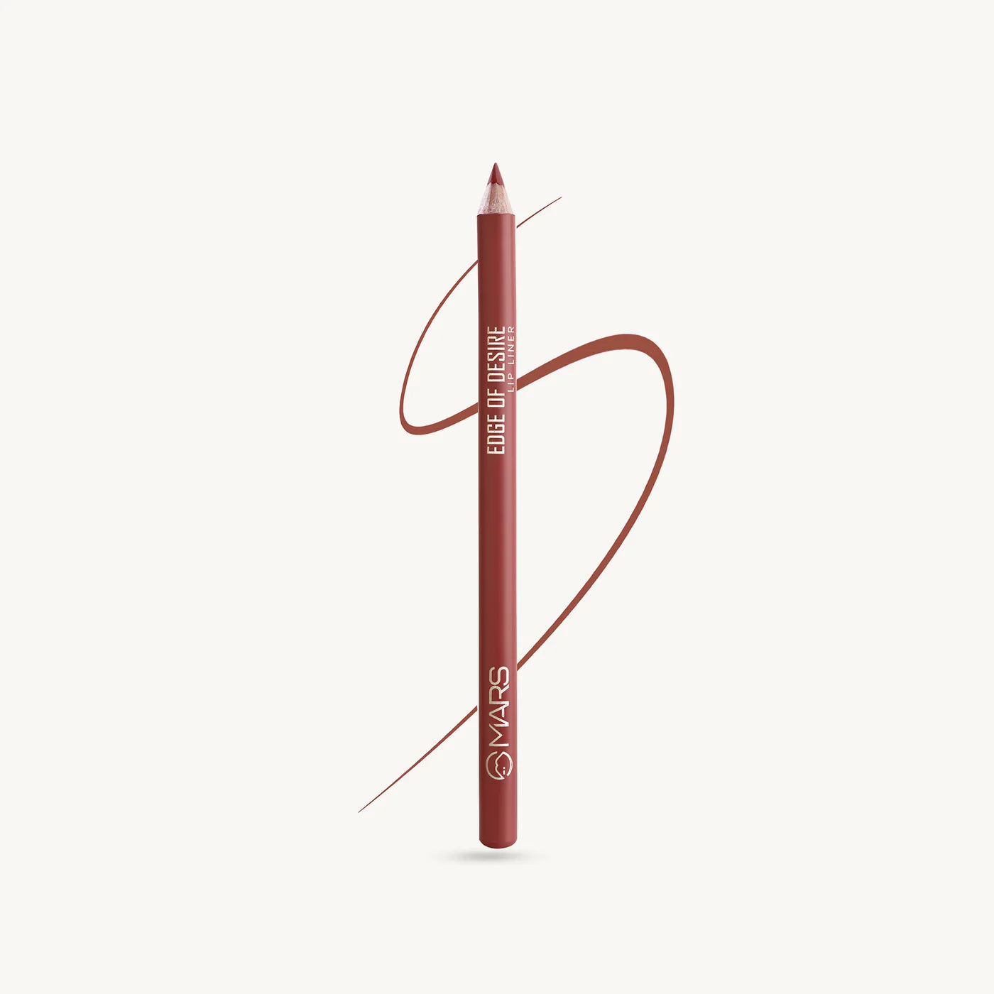 MARS Edge of Desire Lip Liner Pencil Shade 20 Chilli Red - Bold Warm Red Matte Lip Liner - Pink Flash BD