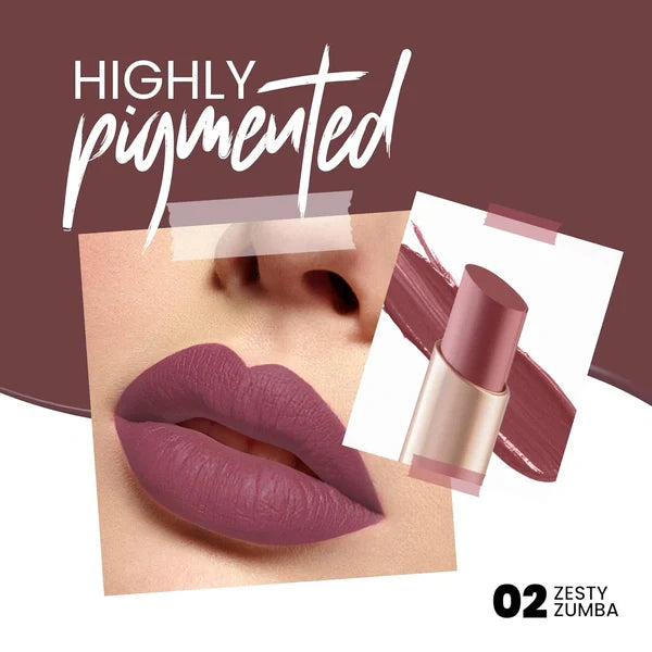 Model wearing MARS Shade 02 Zesty Zumba for a fresh, bright, and energetic daytime makeup look - Pink Flash BD