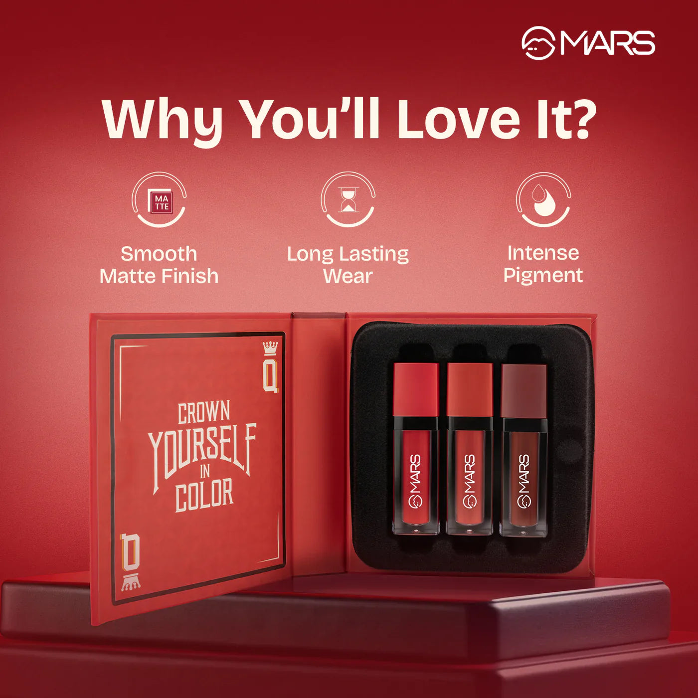 MARS Queen of Mattes Liquid Lipstick Set