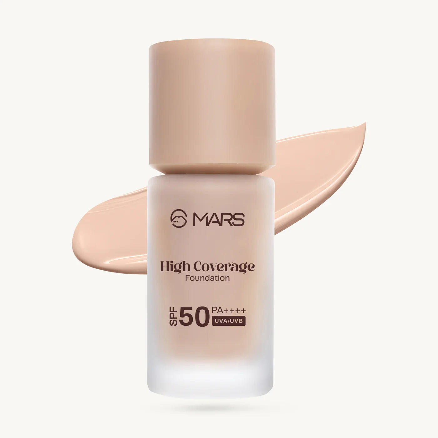 MARS High Coverage Liquid Matte Foundation – Shade 002 (Bottle)