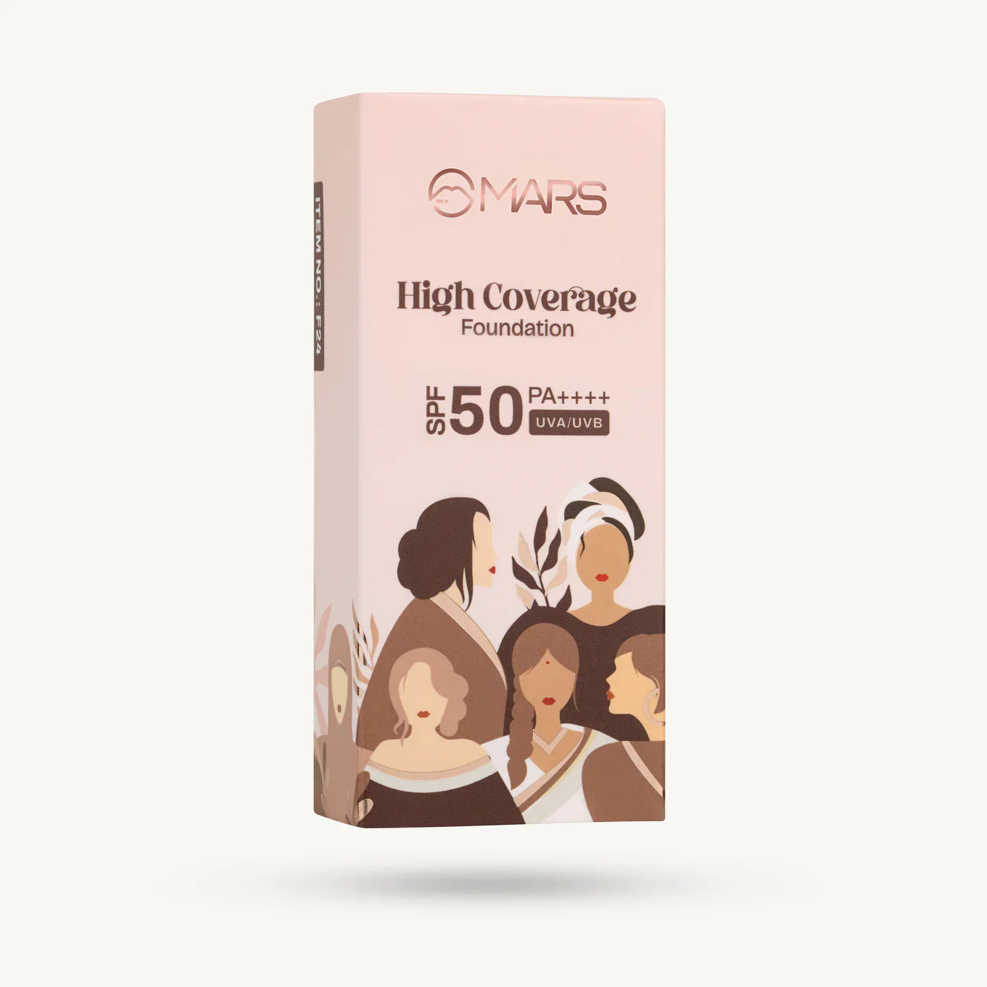 MARS High Coverage Foundation – Shade 04 Neutral Charm (Tube 25ml)