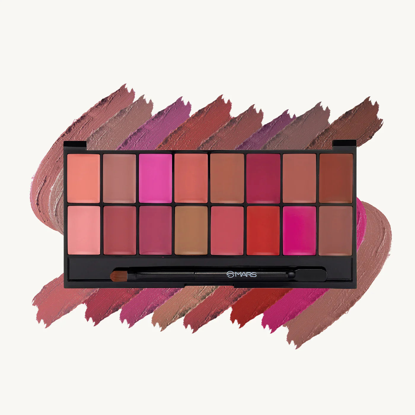MARS Infinity Demi Matte Lip Palette – Shade 03