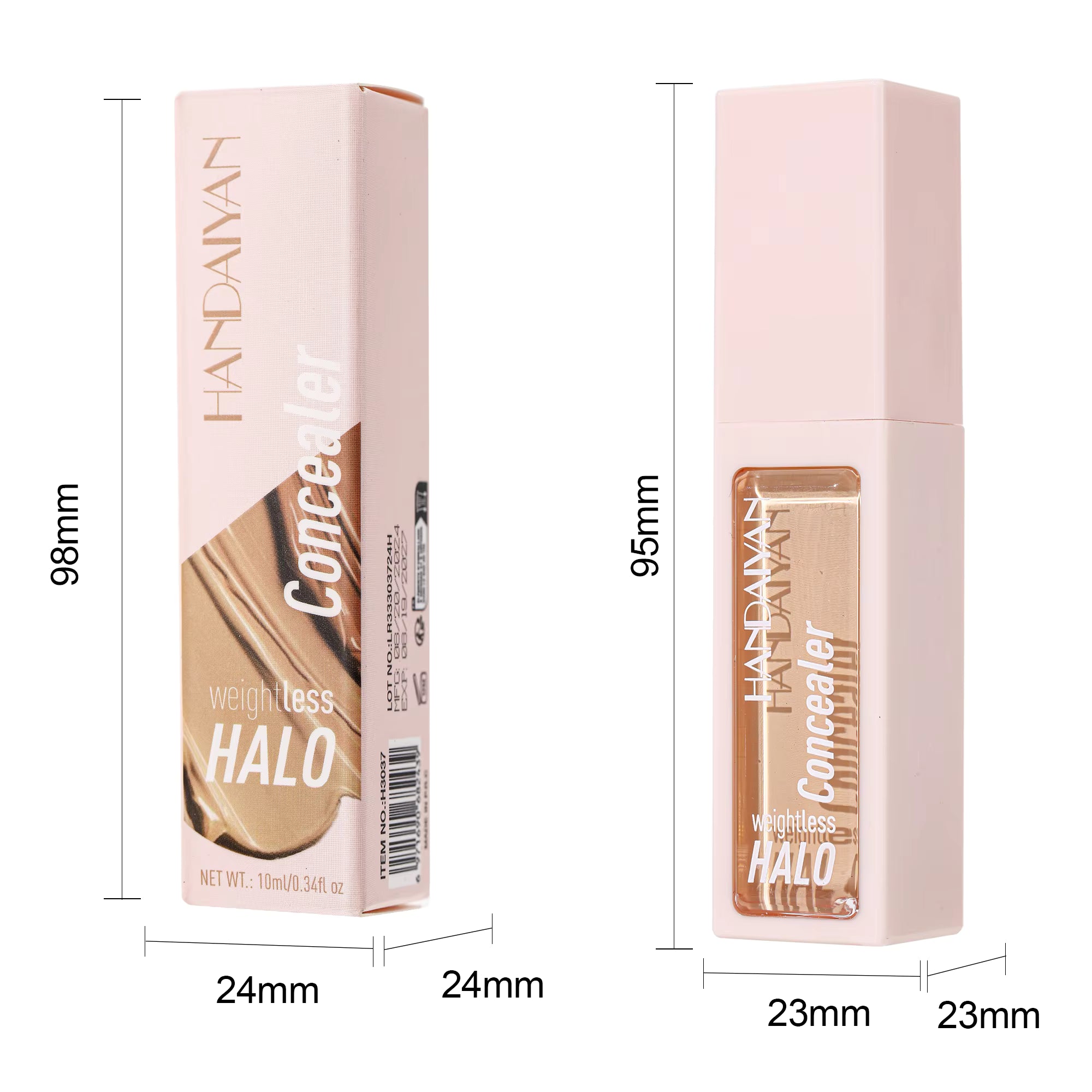 HANDAIYAN Weightless Halo Liquid Concealer Shade 1.