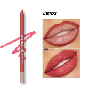 Beauty Glazed 24hours waterproof and long lasting lipliner shade 103 (Coral Cream) - Pink Flash BD