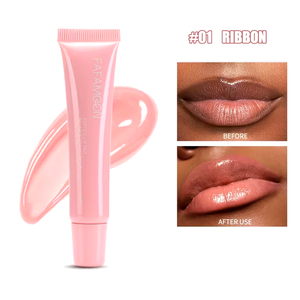 FAFAMOON Peptide Lip Tint – Shade #01 Ribbon | Your Perfect Everyday Nude-Pink.
