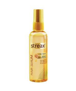 Streax Walnut Hair Serum 115ml Bottle - Natural Walnut Oil Formula for Silky Hair - Pink Flash BD