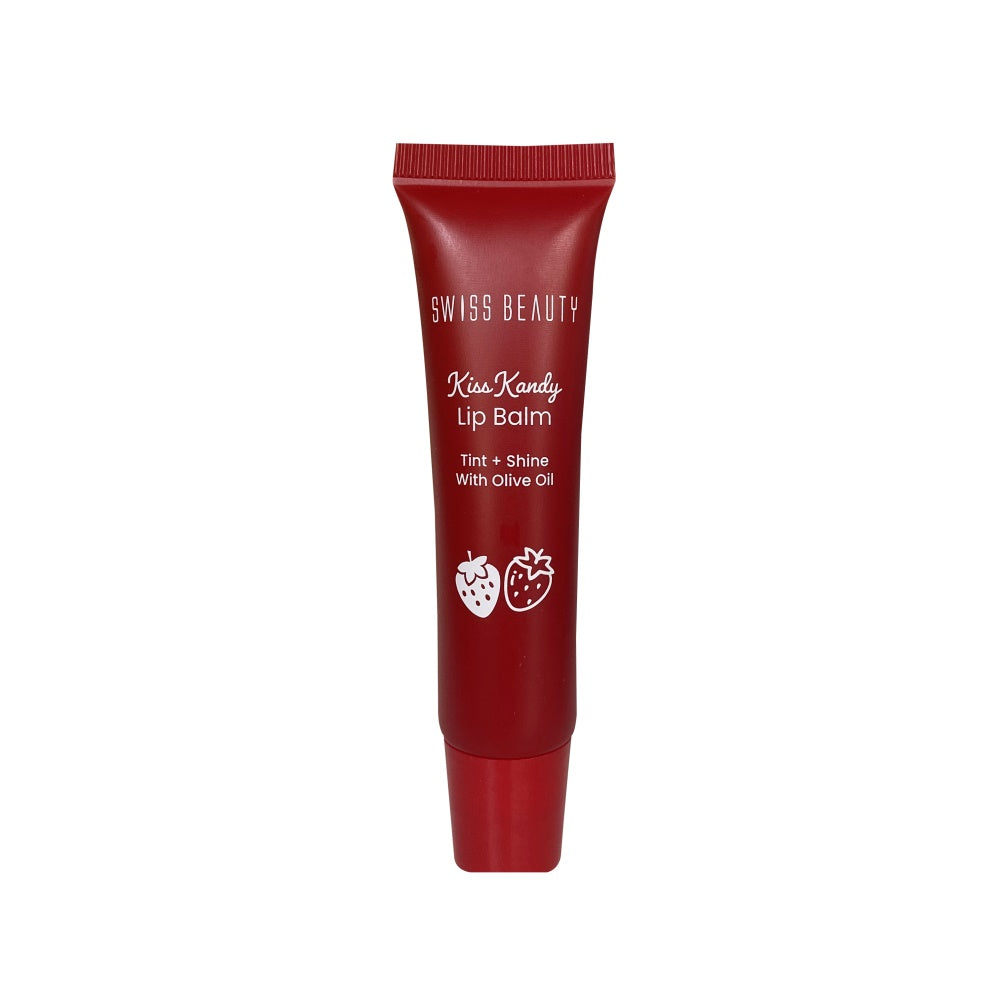 Swiss Beauty Kiss Kandy Lip Balm Shade Strawberry
