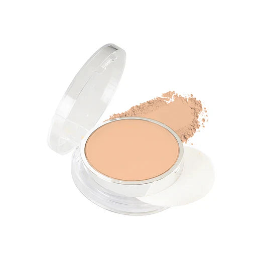 Swiss Beauty Prime & Fine Matte Pressed Powder 03 Nude-Beige - Pore-Blurring Compact Powder - Pink Flash BD