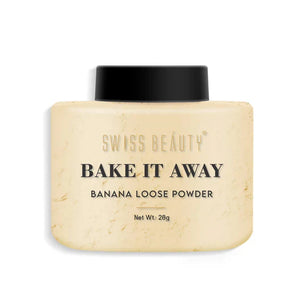 Swiss Beauty Bake It Up Loose Powder– 28gm | Long-lasting Makeup Fixer.
