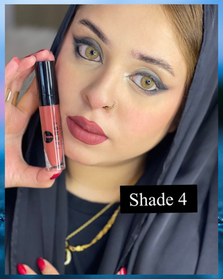 TRENDY Beauty Liquid Matte Lipstick Shade #04 | Long Lasting & Pigmented | Pink Flash BD