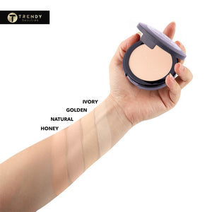 TRENDY beauty Pro Matte Full Coverage Compact Powder Shades