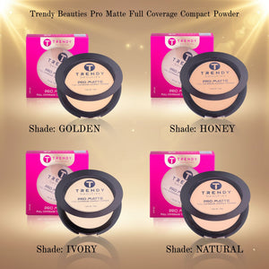 TRENDY beauty Pro Matte Full Coverage Compact Powder Shade All