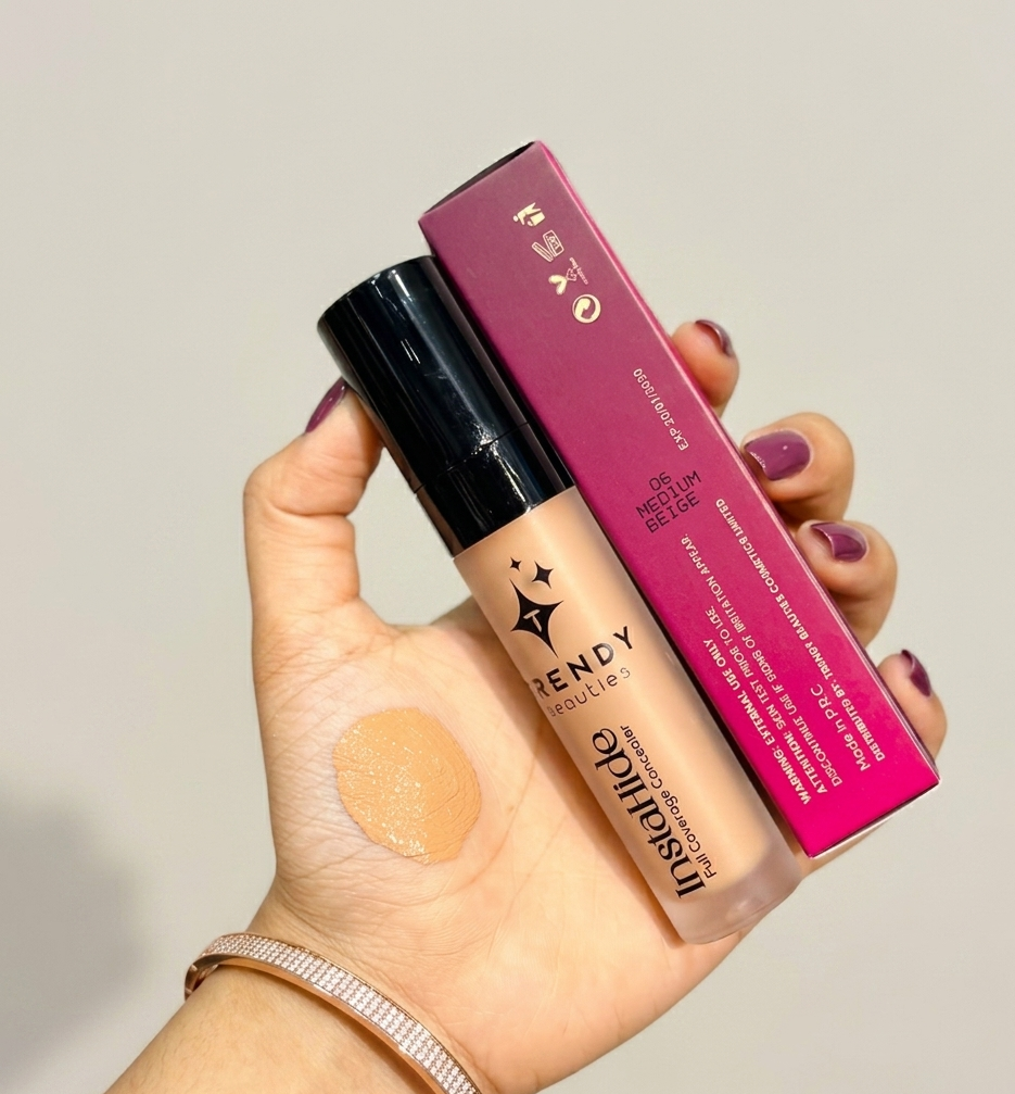 Trendy Beauties Instahide Full Coverage Concealer – Shade 07 Medium Beige